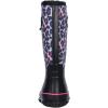 imageWTW Womens Rubber Rain Boots  Mid Calf Waterproof Insulated Neoprene Muck Boots Outdoor Hunting Garden Boots for WomenRose Leopard