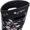imageWTW Womens Rubber Rain Boots  Mid Calf Waterproof Insulated Neoprene Muck Boots Outdoor Hunting Garden Boots for WomenWhite Flower