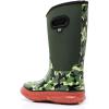 imageWTW Kids Rubber Rain Boots  Neoprene Insulated 100 Waterproof Mid Calf Mud Boots for Boys and Girls Winter Snow BootsCamo