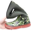 imageWTW Kids Rubber Rain Boots  Neoprene Insulated 100 Waterproof Mid Calf Mud Boots for Boys and Girls Winter Snow BootsCamo