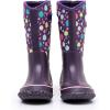 imageWTW Kids Rubber Rain Boots  Neoprene Insulated 100 Waterproof Mid Calf Mud Boots for Boys and Girls Winter Snow BootsColorful Bombs