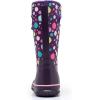 imageWTW Kids Rubber Rain Boots  Neoprene Insulated 100 Waterproof Mid Calf Mud Boots for Boys and Girls Winter Snow BootsColorful Bombs