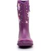 imageWTW Kids Rubber Rain Boots  Neoprene Insulated 100 Waterproof Mid Calf Mud Boots for Boys and Girls Winter Snow BootsFairy
