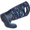 imageWTW Kids Rubber Rain Boots  Neoprene Insulated 100 Waterproof Mid Calf Mud Boots for Boys and Girls Winter Snow BootsShark