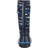 imageWTW Kids Rubber Rain Boots  Neoprene Insulated 100 Waterproof Mid Calf Mud Boots for Boys and Girls Winter Snow BootsShark