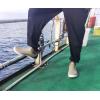 imageWTW Unisex Rain Boots for Men and Women Waterproof Rubber Fishing Deck Boots Neoprene Boots Slip on Ankle Garden ShoesApricot