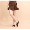 imageWomens Cork Footbed Sandals  Cow Suede Insole XBand Slide Sandals for Women Open Toe Beach SandalsBlack
