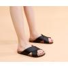 imageWomens Cork Footbed Sandals  Cow Suede Insole XBand Slide Sandals for Women Open Toe Beach SandalsBrown