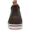 imageWTW Unisex Rain Boots for Men and Women Waterproof Rubber Fishing Deck Boots Neoprene Boots Slip on Ankle Garden ShoesGreen