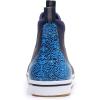 imageWTW Unisex Rain Boots for Men and Women Waterproof Rubber Fishing Deck Boots Neoprene Boots Slip on Ankle Garden ShoesNavy