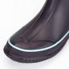 imageWTW Womens Rubber Rain Boots Mid Calf Waterproof Insulated Neoprene Muck Boots Outdoor Hunting Garden Boots for WomenGreen Flower