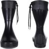 imageAsgard Packable Tall Rain Boots for Women Waterproof Rubber Garden Boots Ultra Lightweight Flat Mud Boots NOT FOR WIDE CALFBlack  98 Shaft