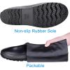 imageAsgard Packable Tall Rain Boots for Women Waterproof Rubber Garden Boots Ultra Lightweight Flat Mud Boots NOT FOR WIDE CALFBlack
