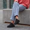imageAsgard Suede Clogs Mules Potato Shoes with Comfort Cork Footbed  Wide Feet Please Half Size UPBlack