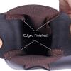 imageAsgard Womens Ankle Rain Boots Waterproof Chelsea BootsDark Brown