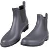 imageAsgard Womens Ankle Rain Boots Waterproof Chelsea BootsGrey