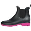 imageAsgard Womens Ankle Rain Boots Waterproof Chelsea BootsRose