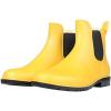imageAsgard Womens Ankle Rain Boots Waterproof Chelsea BootsYellow