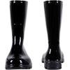 imageAsgard Womens Mid Calf Rain Boots Printed Waterproof Rubber Boots Short Garden ShoseBlack