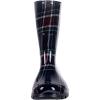 imageAsgard Womens Mid Calf Rain Boots Printed Waterproof Rubber Boots Short Garden ShosePlaid Navy