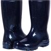 imageAsgard Womens Mid Calf Rain Boots Printed Waterproof Rubber Boots Short Garden ShoseStarry Blue