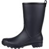 imageAsgard Womens Mid Calf Rain Boots Waterproof Garden Shoes Slip on Rubber BootsBlack