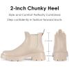 imageAsgard Womens Set of 2 Pairs  Ankle Rain Boots Size 85 Black  Platform Ankle Rain Boots Size 885 Nude