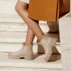imageAsgard Womens Set of 2 Pairs  Ankle Rain Boots Size 995 Black  Platform Ankle Rain Boots Size 9 Nude