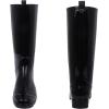 imageAsgard Womens Tall Rain Boots Knee High Waterproof Rainboots Rubber Garden Boots Glossy Black 39 Size 85