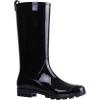 imageAsgard Womens Tall Rain Boots Knee High Waterproof Rainboots Rubber Garden Boots Glossy Black 39 Size 85