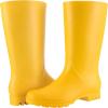 imageAsgard Womens Tall Rain Boots Waterproof Knee High Rainboots Rubber Garden BootsMatte Yellow
