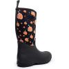 imageWTW Womens Rubber Rain Boots 100 Waterproof Insulated Neoprene Garden Mud Boots Outdoor Hunting Snow Boots for WomenPumpkin