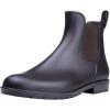 imageAsgard Womens Ankle Rain Boots Waterproof Chelsea BootsDark Brown