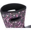 imageWTW Mid Calf Rain Boots for Women  Waterproof Insulated Neoprene Mud Boots Outdoor Hunting Garden BootsFloral Print