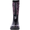 imageWTW Mid Calf Rain Boots for Women  Waterproof Insulated Neoprene Mud Boots Outdoor Hunting Garden BootsFloral Print