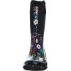 imageWTW Mid Calf Rain Boots for Women  Waterproof Insulated Neoprene Mud Boots Outdoor Hunting Garden BootsFlower