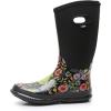 imageWTW Mid Calf Rain Boots for Women  Waterproof Insulated Neoprene Mud Boots Outdoor Hunting Garden BootsLittle Flowers