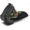 imageWTW Mid Calf Rain Boots for Women  Waterproof Insulated Neoprene Mud Boots Outdoor Hunting Garden BootsLittle Flowers