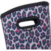 imageWTW Mid Calf Rain Boots for Women  Waterproof Insulated Neoprene Mud Boots Outdoor Hunting Garden BootsRose Leopard