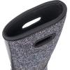 imageWTW Mid Calf Rain Boots for Women  Waterproof Insulated Neoprene Mud Boots Outdoor Hunting Garden BootsWhite Dot
