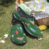 imagelandchief Womens Garden Shoes Waterproof Garden Clogs for Women Comfortable Slipon Shoes with Cushioned Insole NonSlip Work Shoes for Women Outdoor Gardening and YardChicken Green