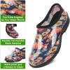 imagelandchief Womens Garden Shoes Waterproof Garden Clogs for Women Comfortable Slipon Shoes with Cushioned Insole NonSlip Work Shoes for Women Outdoor Gardening and YardPumpkin Garden