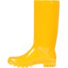 imageAsgard Womens Tall Rain Boots Knee High Waterproof Rainboots Rubber Garden BootsBuckle Glossy Yellow