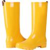 imageAsgard Womens Tall Rain Boots Knee High Waterproof Rainboots Rubber Garden BootsGlossy Yellow