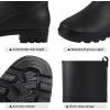 imageAsgard Womens Tall Rain Boots Knee High Waterproof Rainboots Rubber Garden BootsBlack