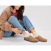 imageWTW Womens Clogs Cow Suede Soft Footbed Mules Unisex for Men Women Cork Clog Antislip Sole Slippers Mules Sandals with Adjustable BuckleBrown