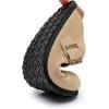 imageWTW Womens Clogs Cow Suede Soft Footbed Mules Unisex for Men Women Cork Clog Antislip Sole Slippers Mules Sandals with Adjustable BuckleFloral