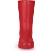 imageAsgard Womens Mid Calf Rain Boots Waterproof Garden Shoes Slip on Rubber BootsDark Red