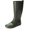 imageAsgard Womens Packable Tall Rain Boots Ultra Lightweight Garden Wellies  NOT for Wide Calf Green 39