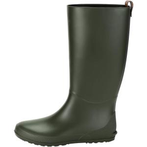 imageAsgard Womens Packable Tall Rain Boots Ultra Lightweight Garden Wellies  NOT for Wide Calf Green 39